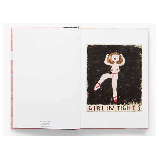 Rose Wylie: Painting a Noun book inside spread